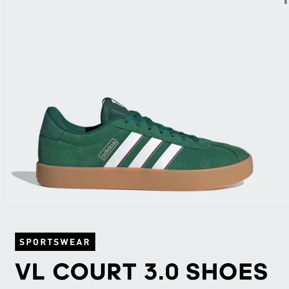 Adidas VL Court 3.0 shoes GREEN (early access color)
